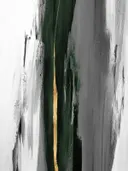 Minimalistisch abstract schilderij met verticale strepen