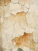 Abstract schilderij van een verweerde, gebarsten muurtextuur