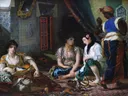 Vrouwen van Algiers in hun vertrek van Eugène Delacroix: figuren