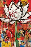 Street Art Bloemen