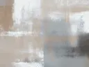 Zacht kleurenveld in taupe en beige, minimalistisch abstract schilderij in taupe en beige