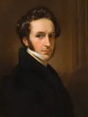 Zelfportret van Jan Adam Kruseman: portret