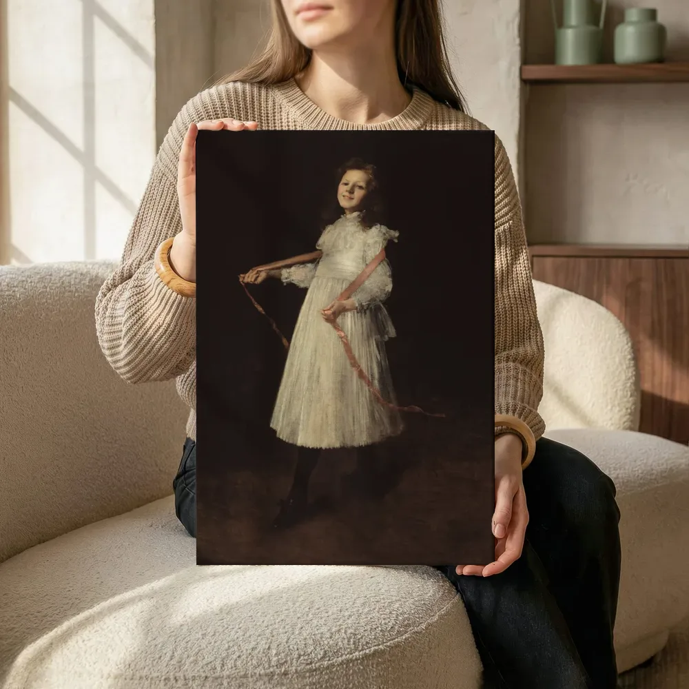 Sfeerimpressie: Alice van William Merritt Chase terwijl het zittend wordt getoond