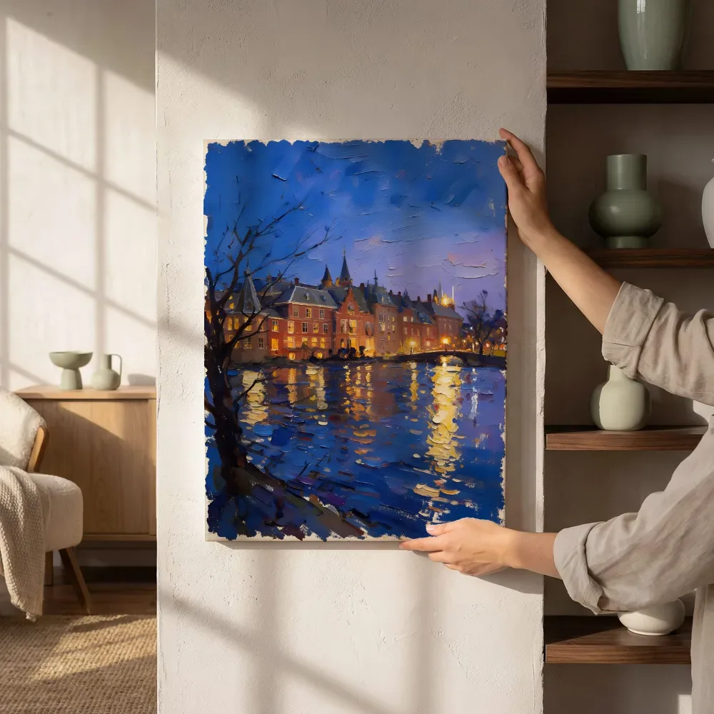 Sfeerimpressie: Boston, Newbury straat in bijna abstract naast de kast
