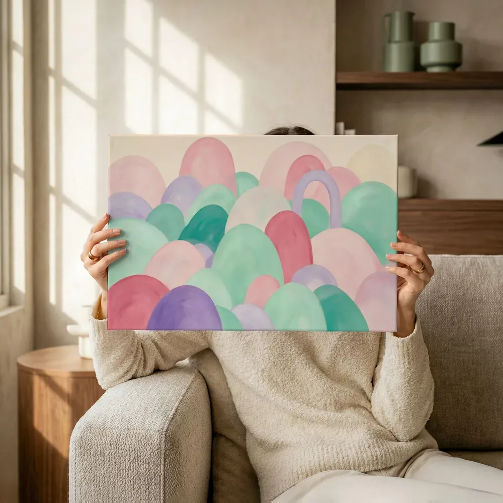 Sfeerimpressie: Brede bogen Retro Shapes 3 terwijl het omhoog wordt gehouden