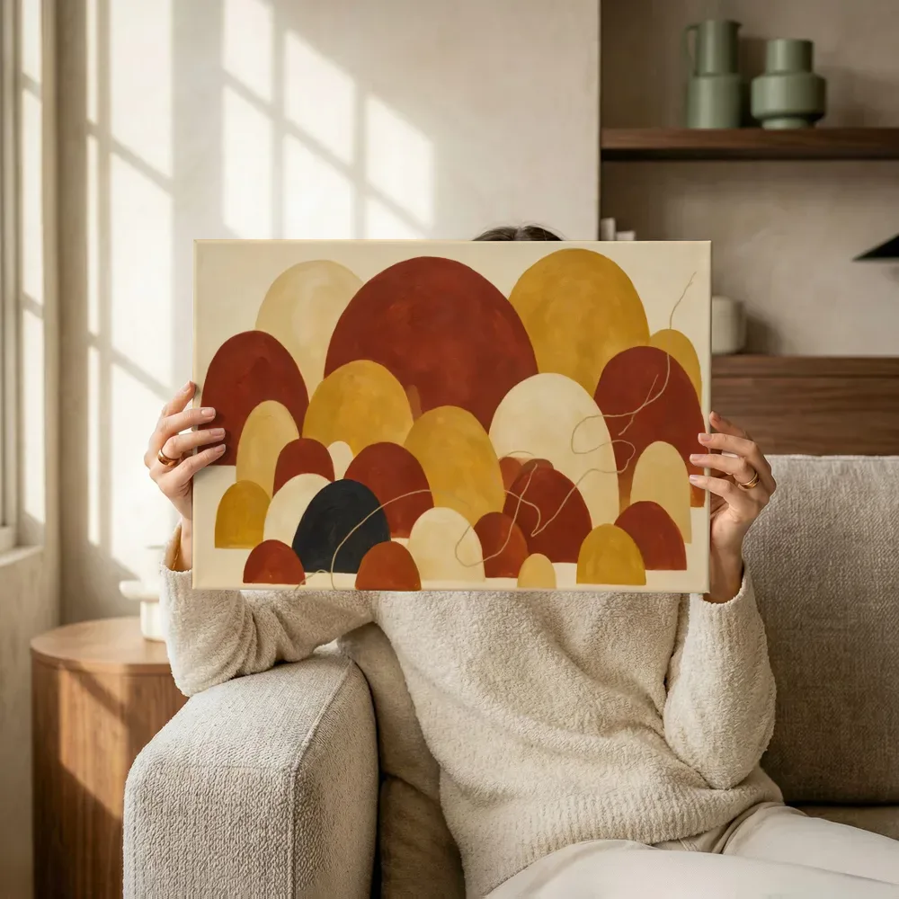 Sfeerimpressie: Brede bogen Retro Shapes 5 terwijl het omhoog wordt gehouden