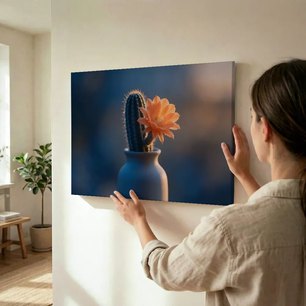 Sfeerimpressie: Cactus in de schemering 13 terwijl het wordt opgehangen