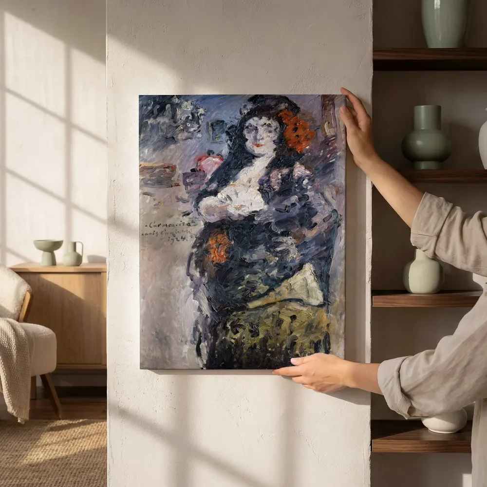 Sfeerimpressie: Carmencita van Lovis Corinth naast de kast