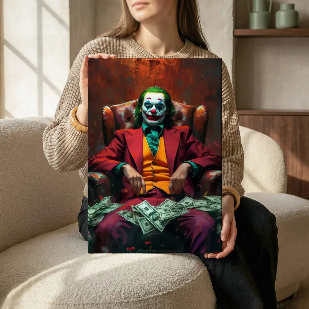 Sfeerimpressie: Clown op de troon terwijl het zittend wordt getoond