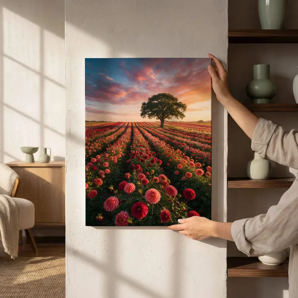 Sfeerimpressie: Dahlia bij het gouden uur 4 naast de kast