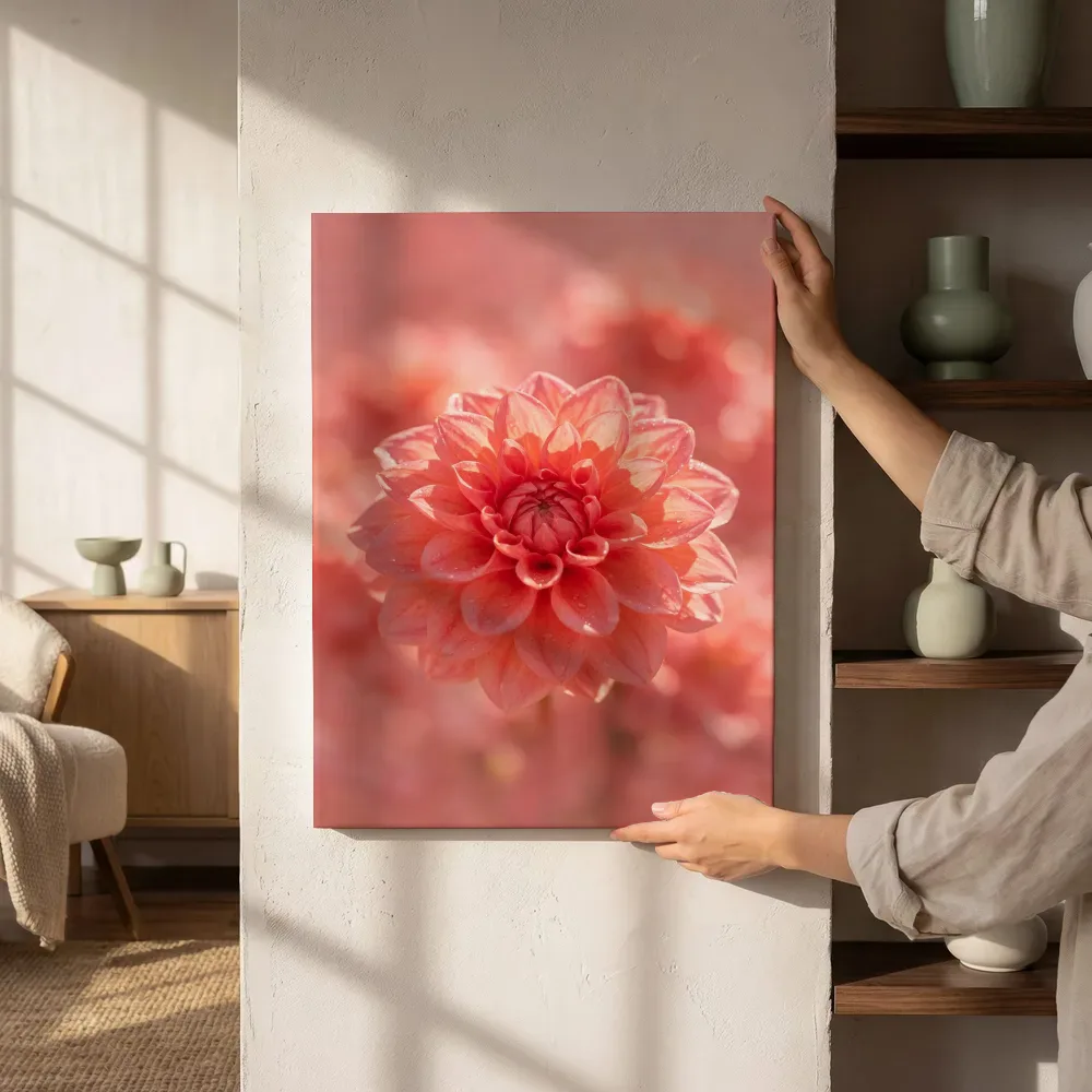 Sfeerimpressie: Dahlia in volle zon 3 naast de kast
