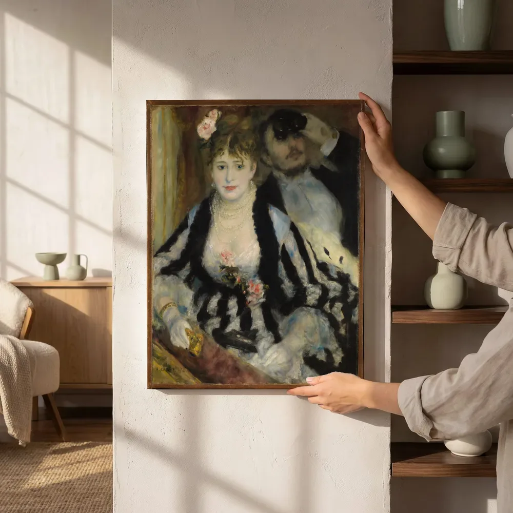 Sfeerimpressie: De loge van Pierre-Auguste Renoir naast de kast