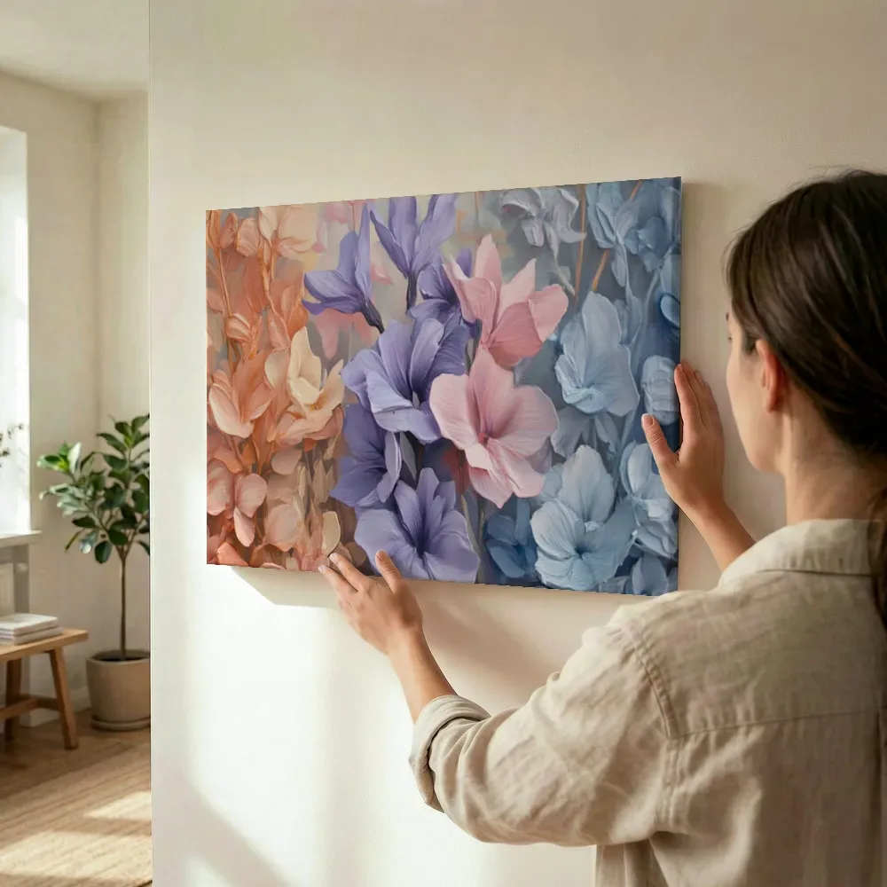 Sfeerimpressie: Gladiolen ombre terwijl het wordt opgehangen