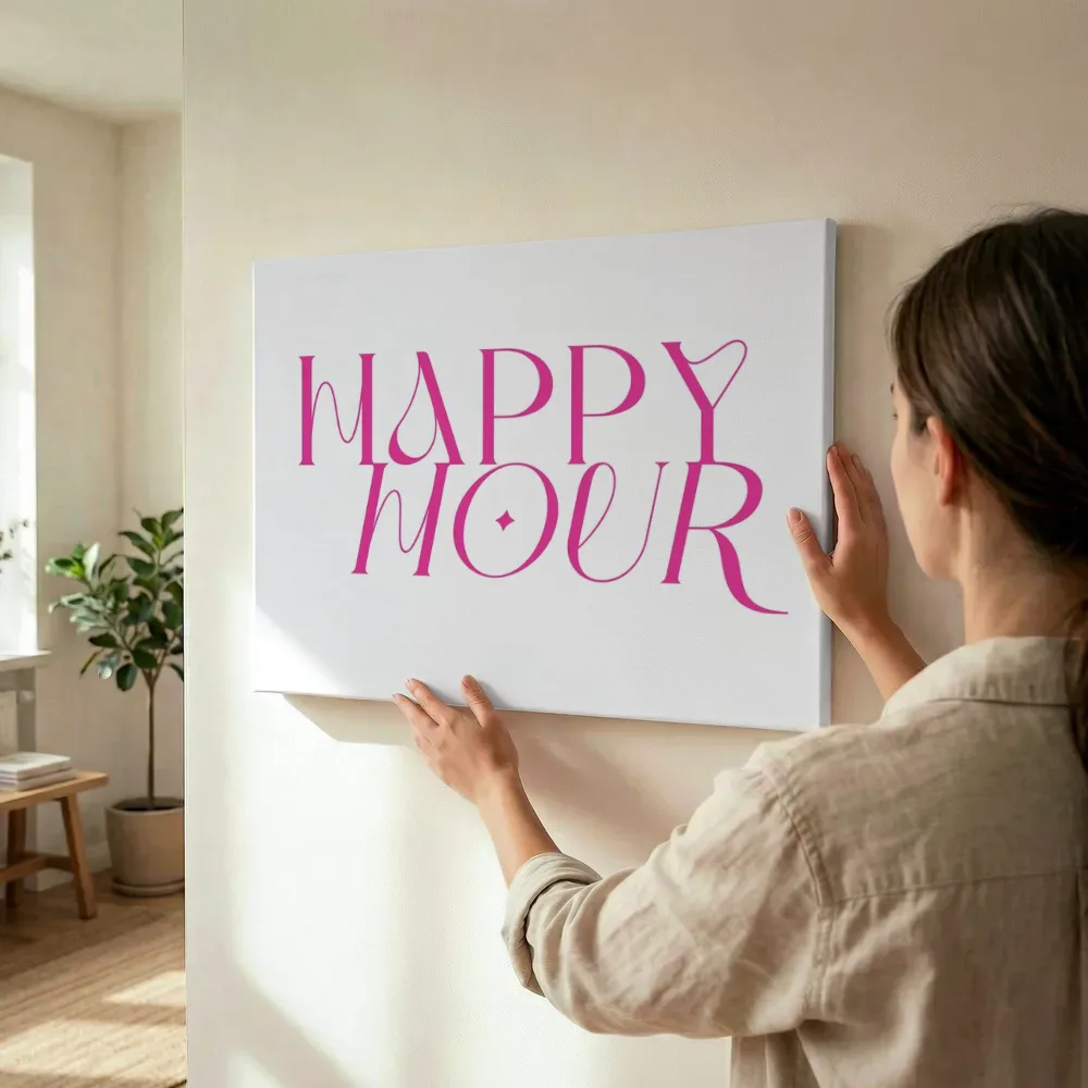 Sfeerimpressie: Happy hour terwijl het wordt opgehangen