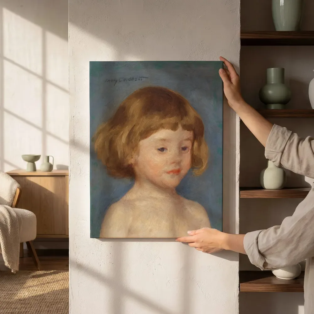 Sfeerimpressie: Hoofd van Jules van Mary Cassatt naast de kast