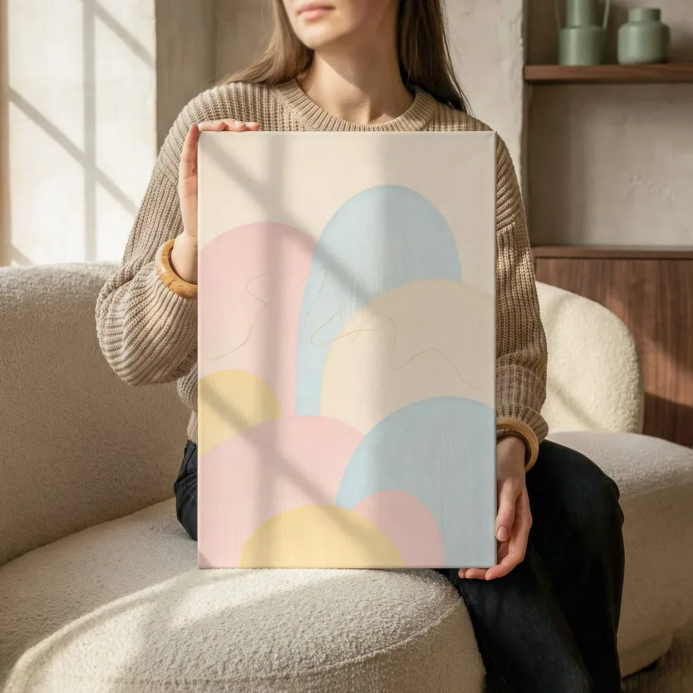 Sfeerimpressie: Heuvelbogen Retro Shapes 9 terwijl het zittend wordt getoond
