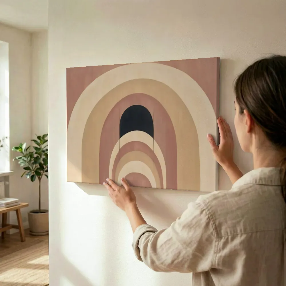Sfeerimpressie: Hoge bogen Retro Shapes 5 terwijl het wordt opgehangen