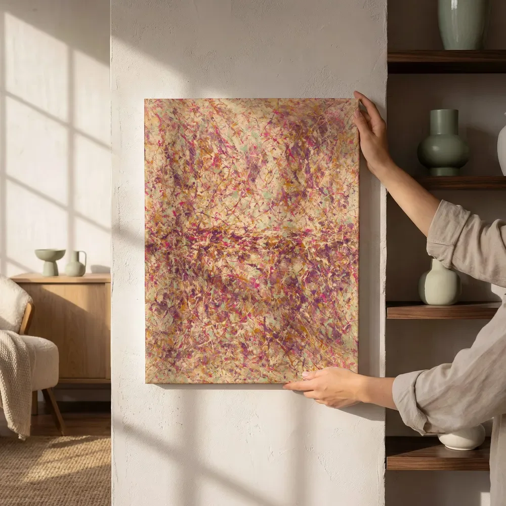 Sfeerimpressie: Horizon Spetter in fel magenta naast de kast