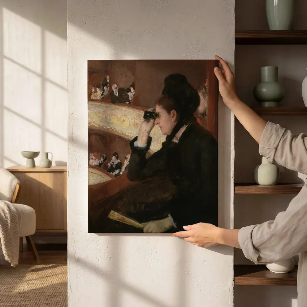 Sfeerimpressie: In de loge van Mary Cassatt naast de kast