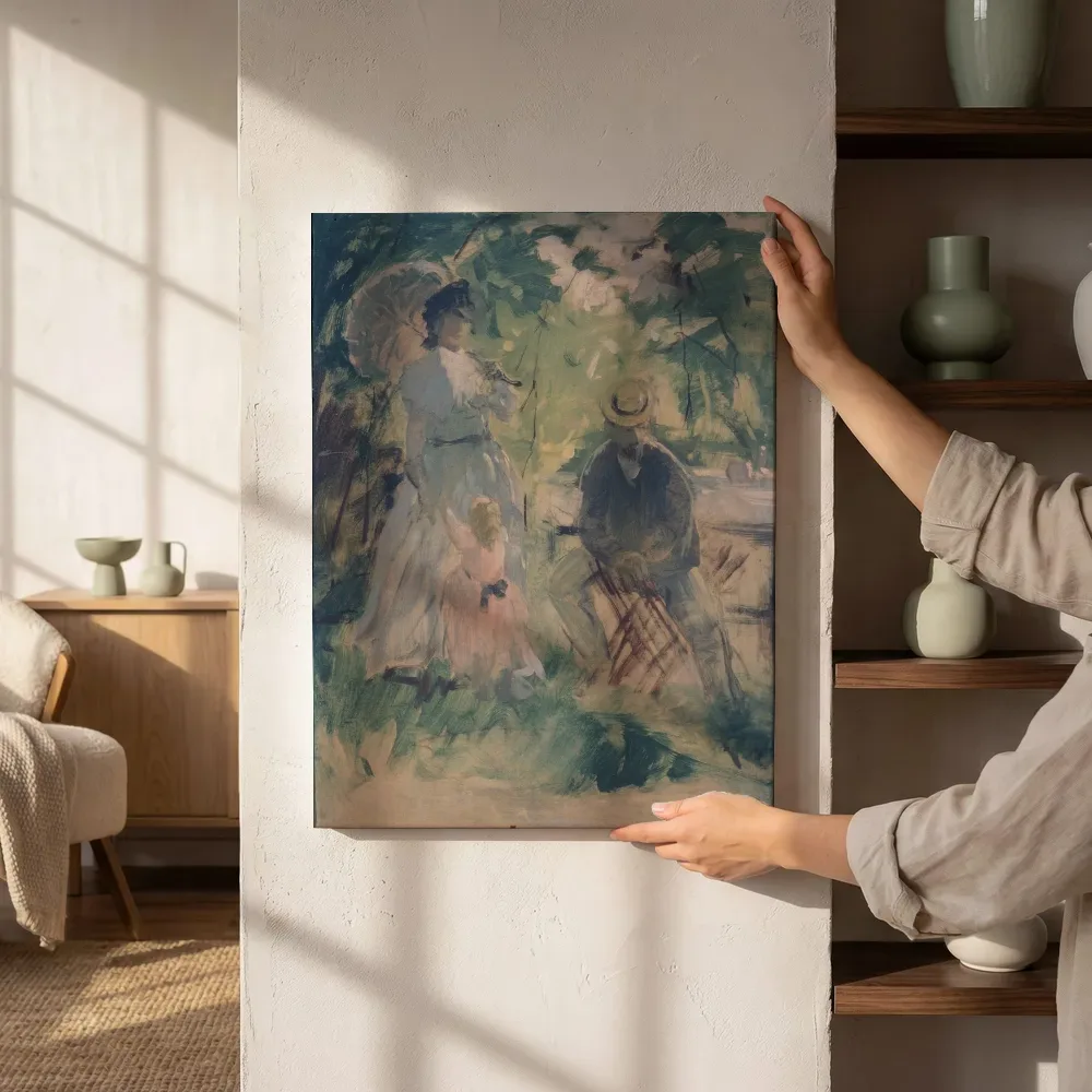 Sfeerimpressie: In de tuin van Berthe Morisot naast de kast