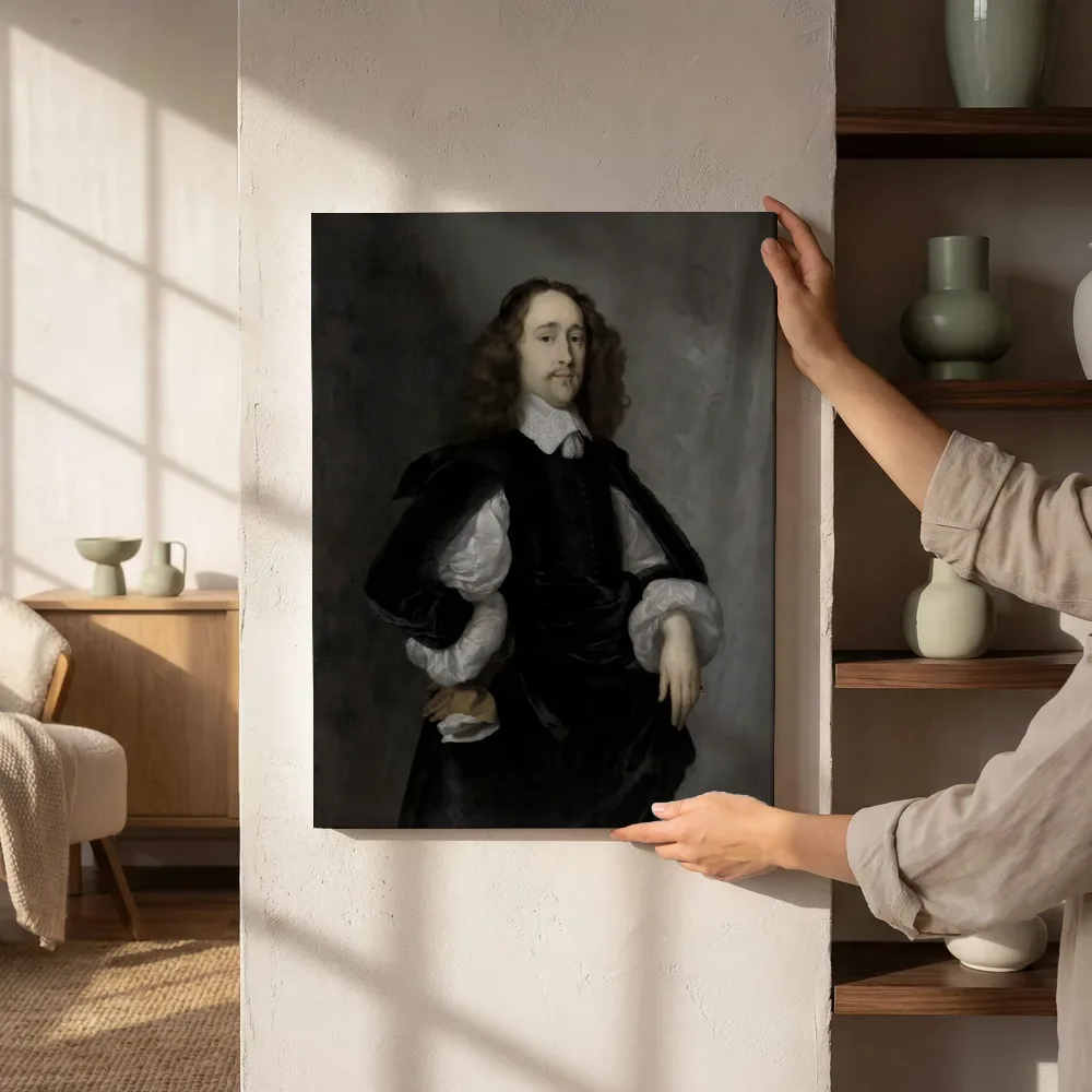 Sfeerimpressie: Jaspar Schade (1623-1692) van Cornelis Janssens van Ceulen naast de kast
