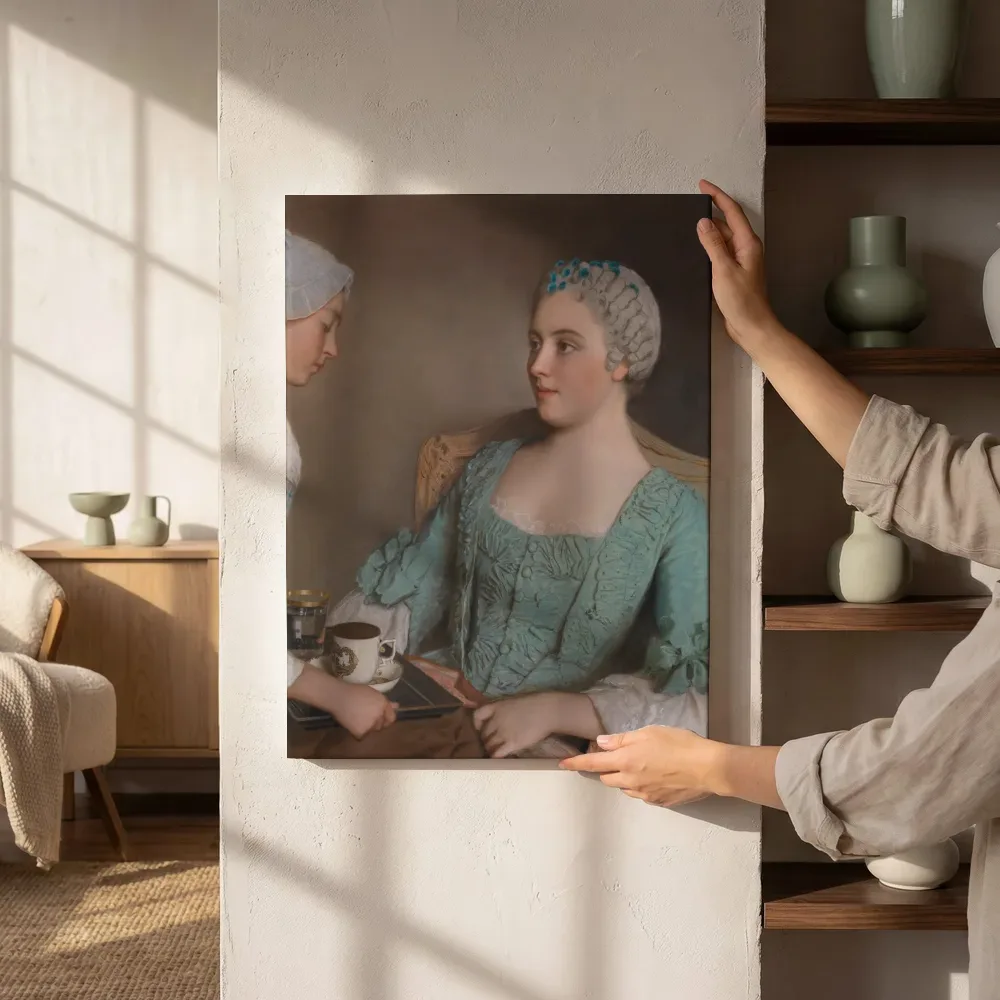 Sfeerimpressie: Het ontbijt van Jean-Étienne Liotard naast de kast