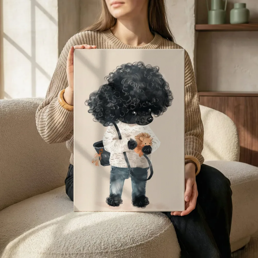 Sfeerimpressie: Kind van achteren met knuffel naast de kast