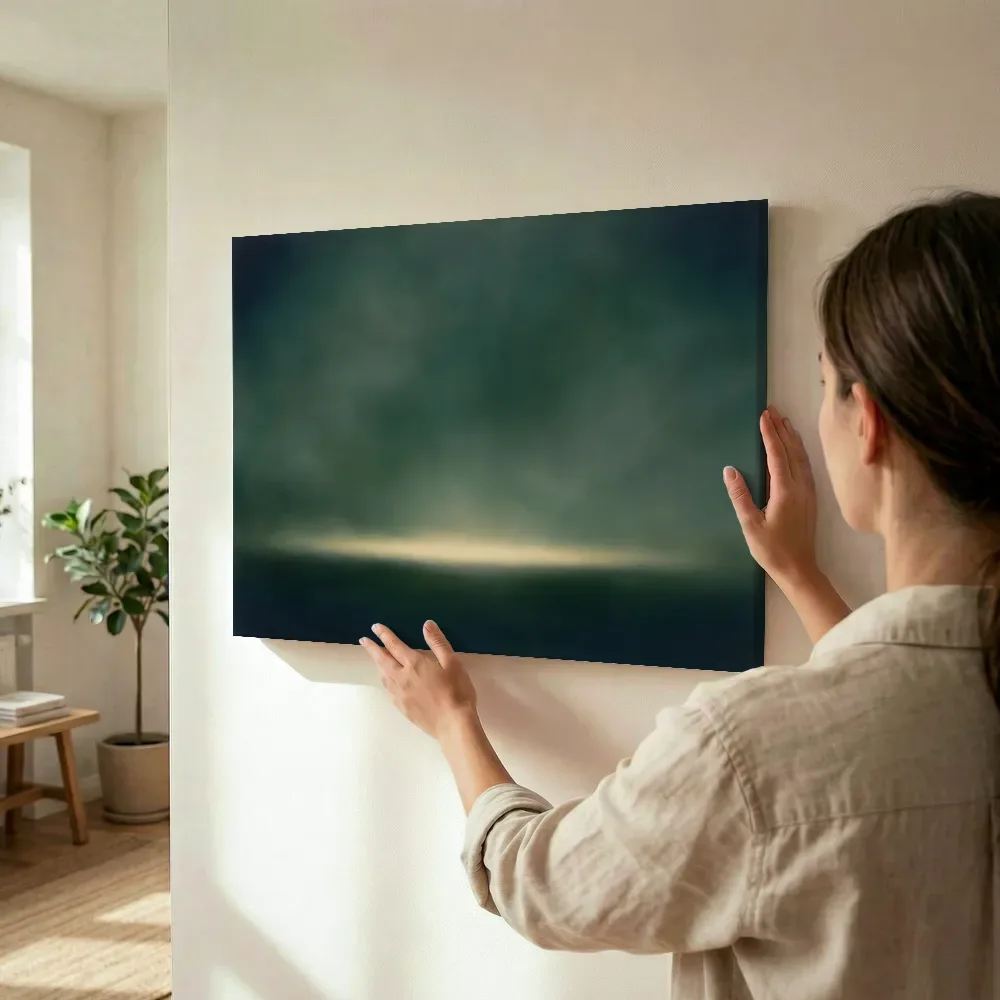 Sfeerimpressie: Lage Horizon Nevel in Nacht terwijl het wordt opgehangen