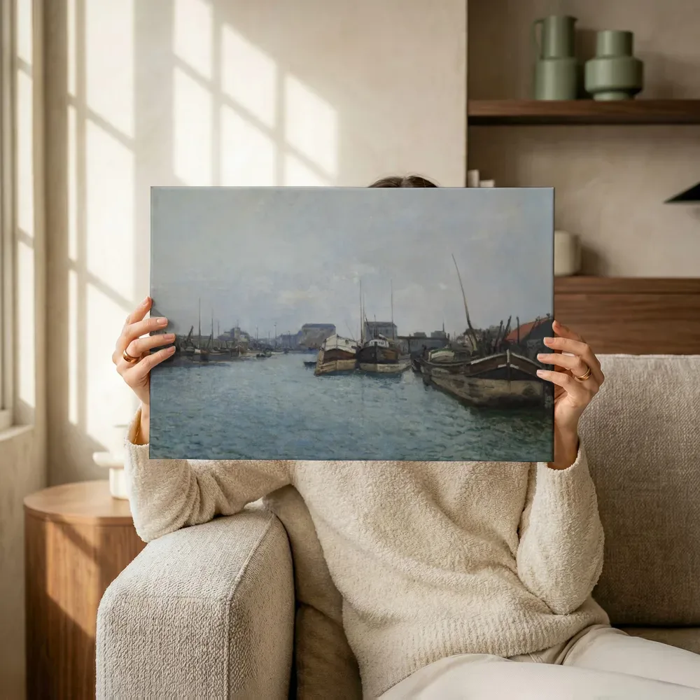 Sfeerimpressie: De aken van Alfred Sisley terwijl het omhoog wordt gehouden