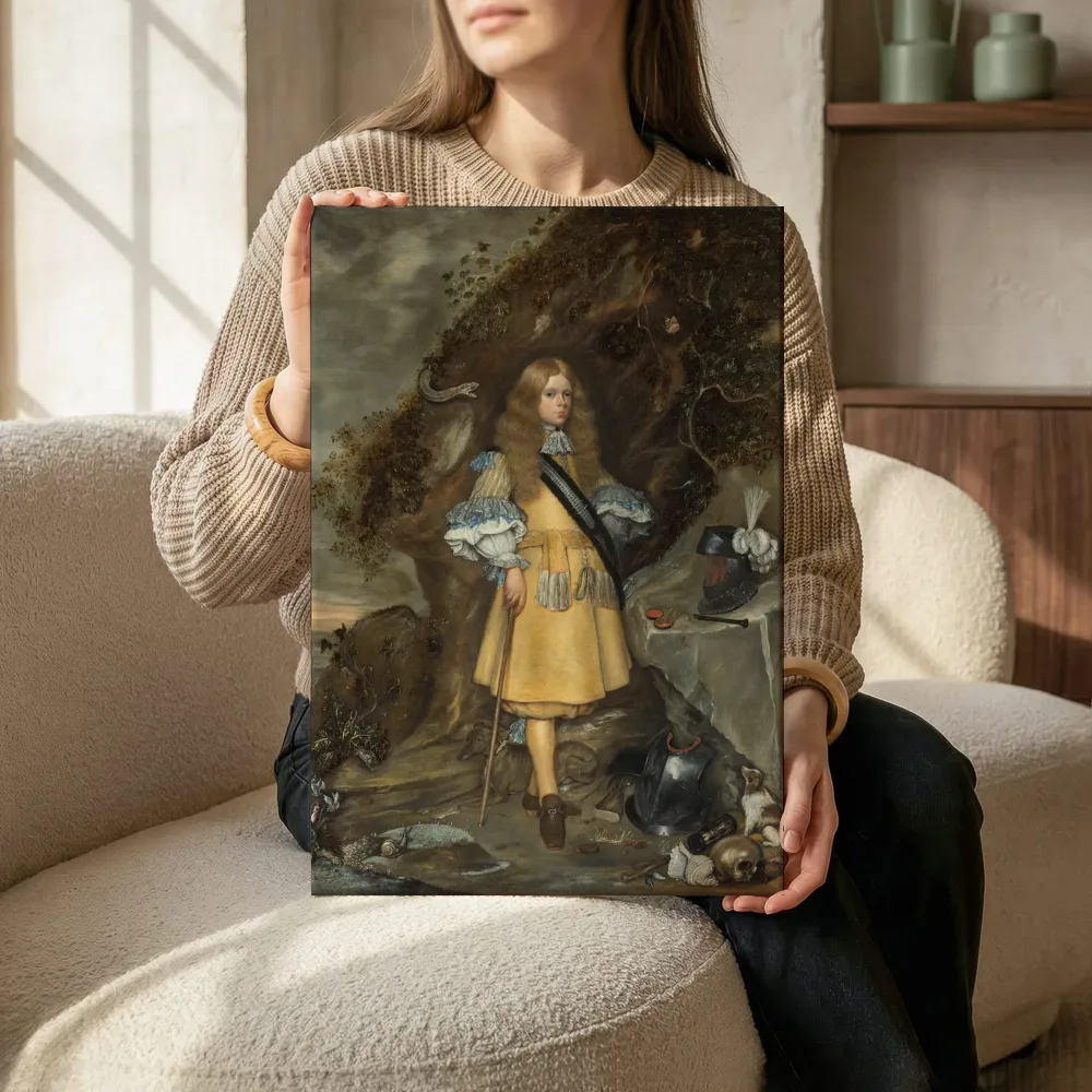 Sfeerimpressie: Memorieportret van Moses ter Borch terwijl het zittend wordt getoond