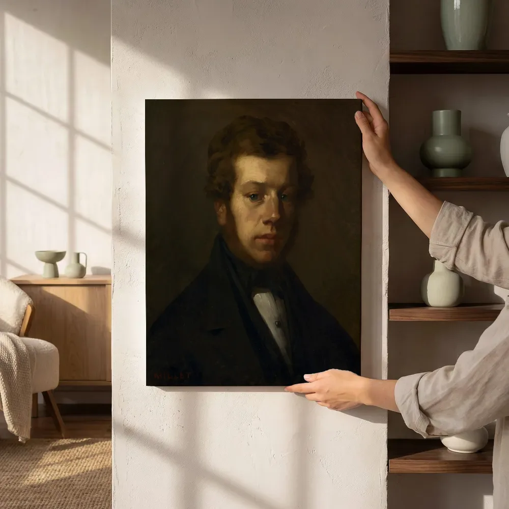 Sfeerimpressie: Monsieur Martin van Jean-Francois Millet naast de kast