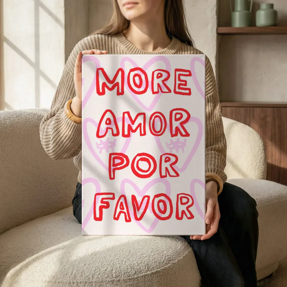 Sfeerimpressie: More amor por favor terwijl het zittend wordt getoond