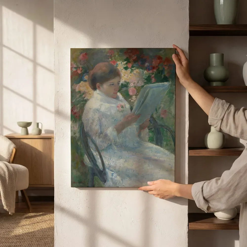 Sfeerimpressie: Op een balkon van Mary Cassatt naast de kast