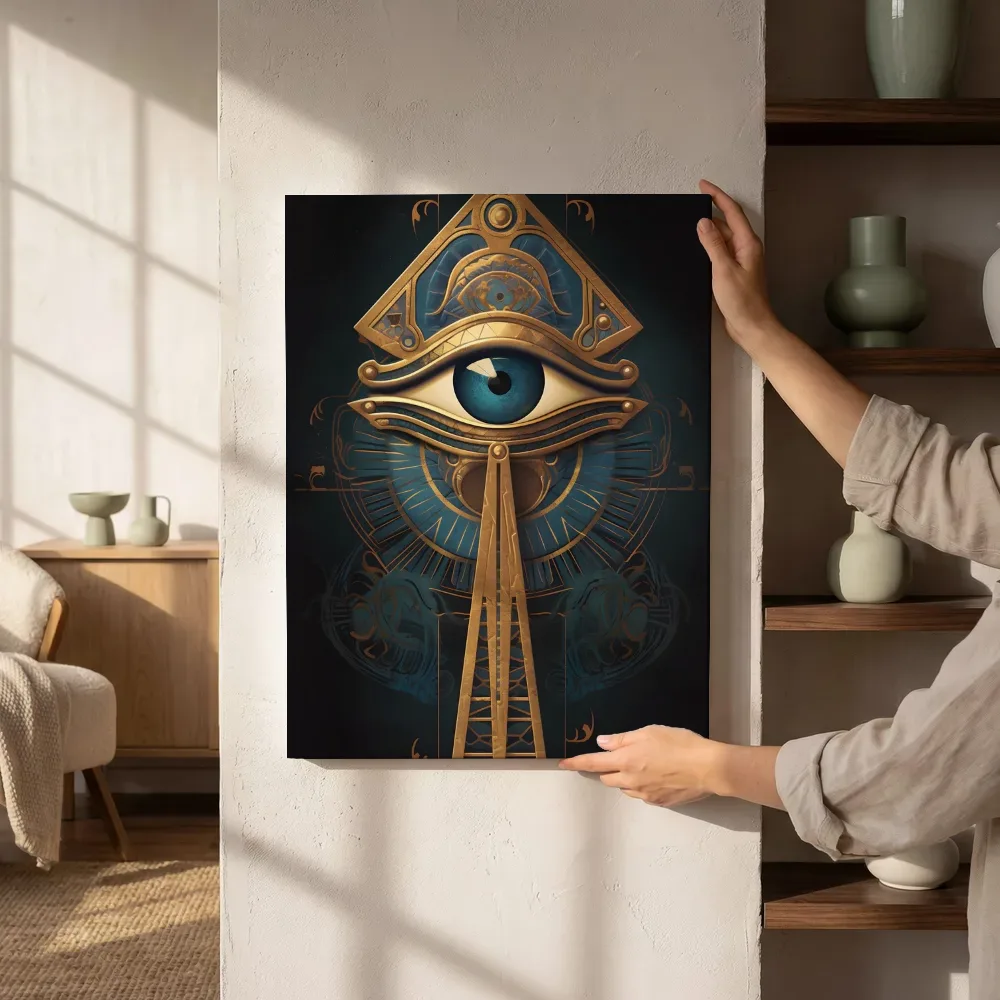 Sfeerimpressie: Oog van Horus naast de kast