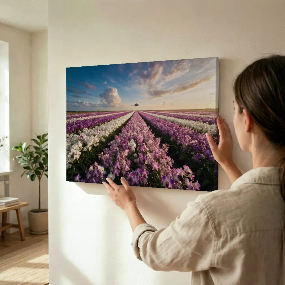 Sfeerimpressie: Orchideeën bij het gouden uur 7 terwijl het wordt opgehangen