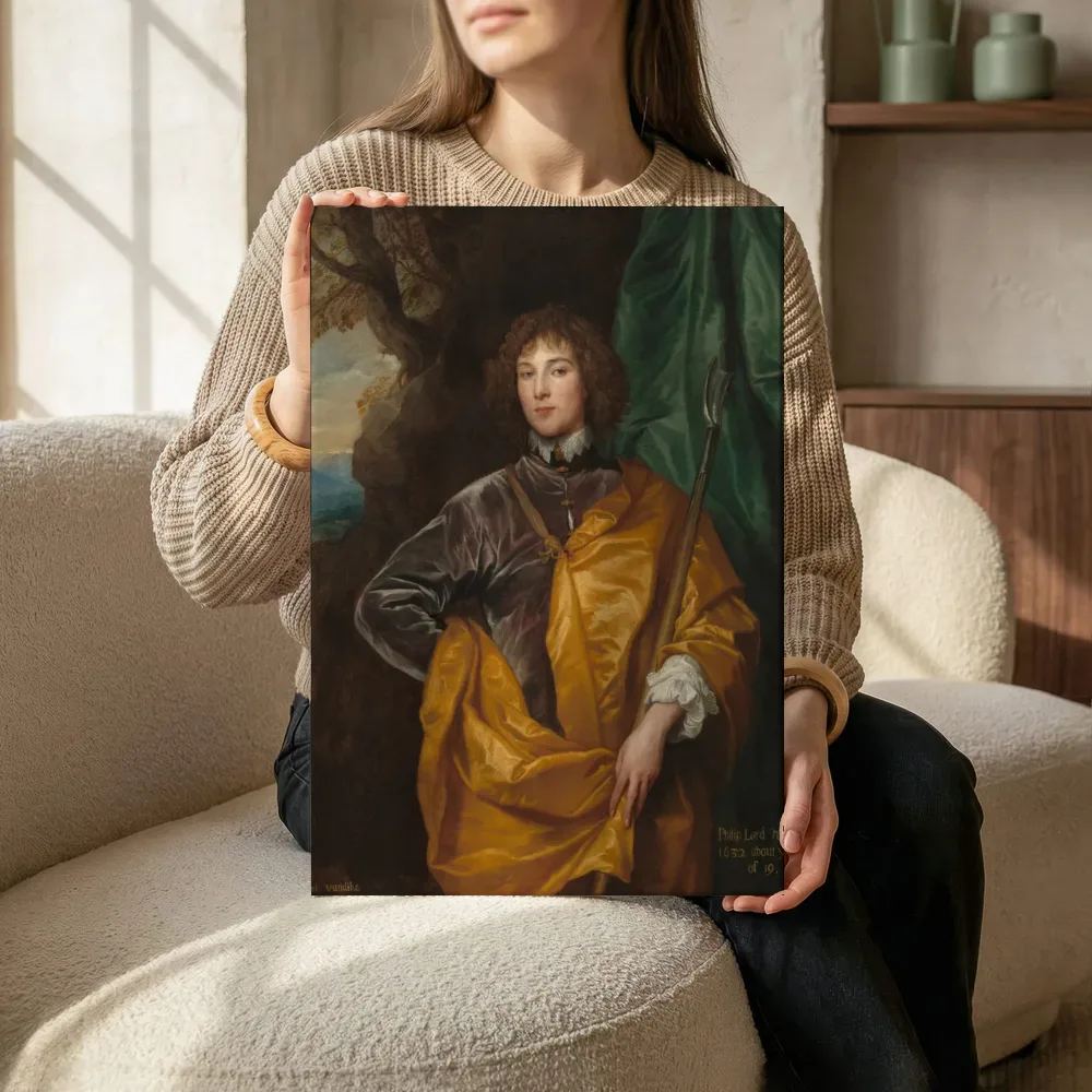 Sfeerimpressie: Philip, Lord Wharton van Anthony van Dyck terwijl het zittend wordt getoond