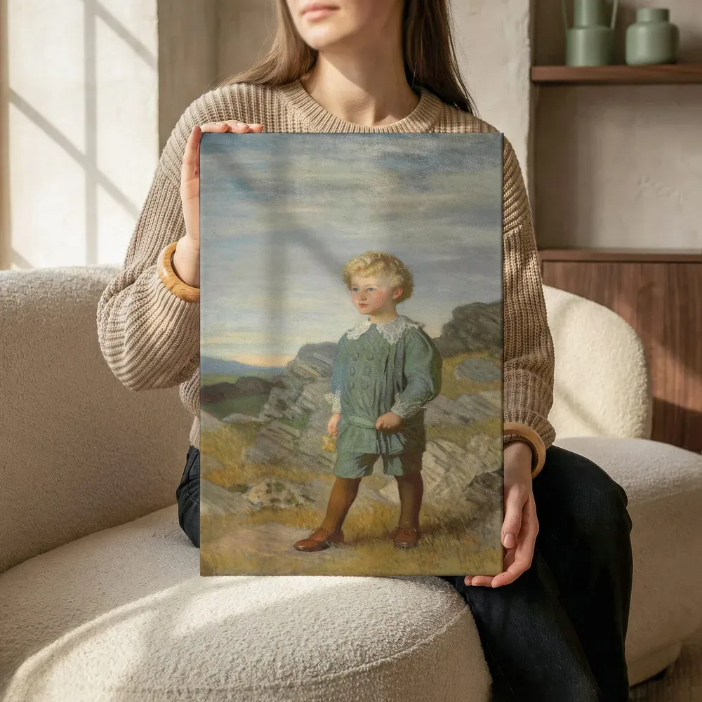 Sfeerimpressie: Portret van Mervyn Roberts van George Clausen terwijl het zittend wordt getoond