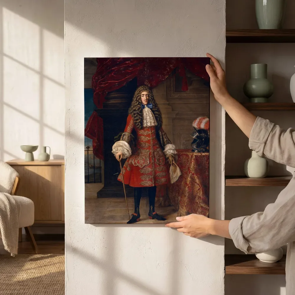 Sfeerimpressie: Portret van Don Luis de la Cerda, hertog van Medinaceli van Jacob Ferdinand Voet naast de kast