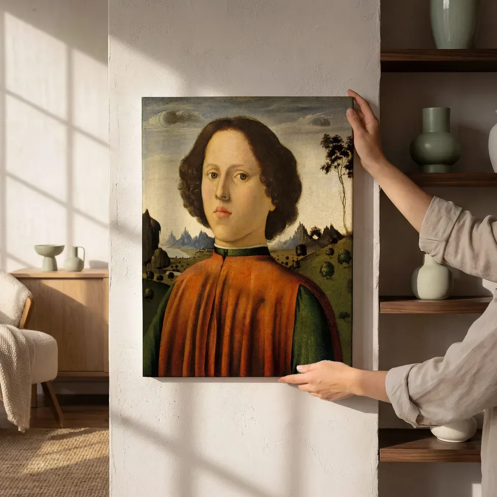 Sfeerimpressie: Portret van een jonge van Biagio d'Antonio naast de kast