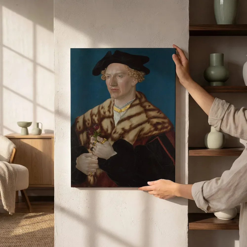 Sfeerimpressie: Portret van een man van German, South naast de kast