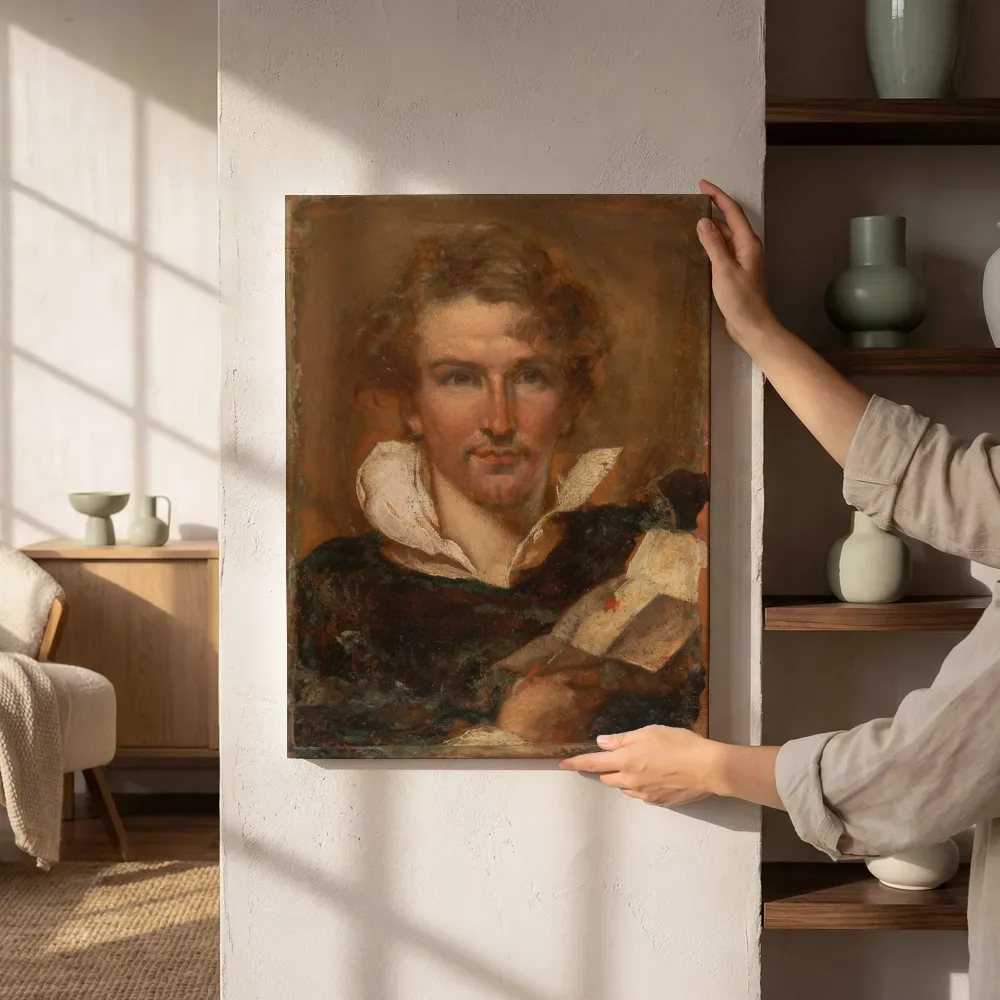 Sfeerimpressie: Zelfportret van William Etty naast de kast