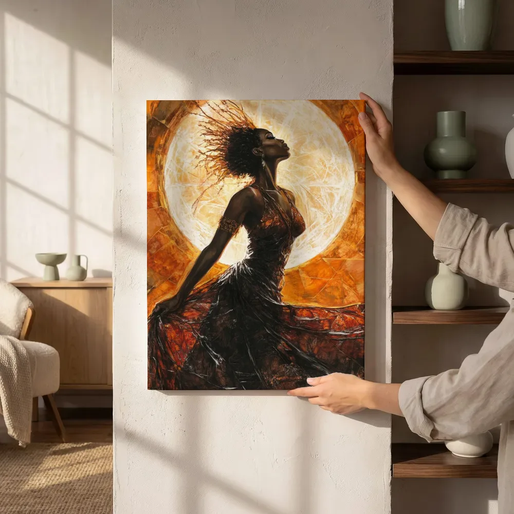 Sfeerimpressie: Silhouet in maanlicht naast de kast