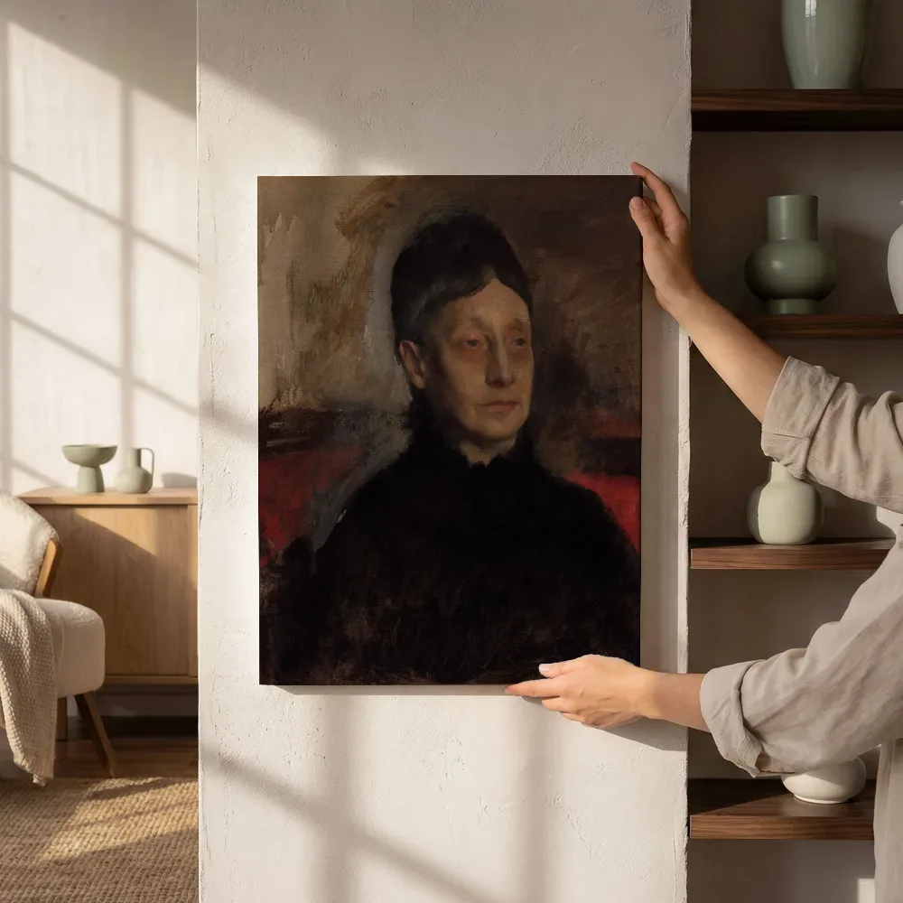 Sfeerimpressie: Stefanina Primicile Carafa, markiezin van Cicerale van Edgar Degas naast de kast
