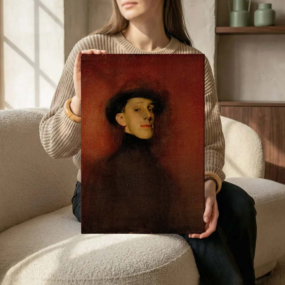 Sfeerimpressie: Studie voor het portret van koning Alfonso XIII van Ramon Casas terwijl het zittend wordt getoond