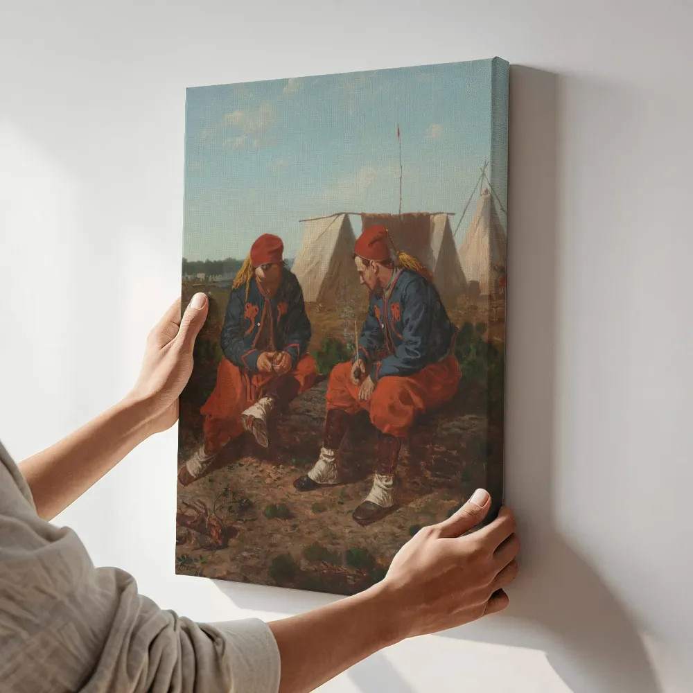 Sfeerimpressie: De bruyèrepijp van Winslow Homer terwijl het aan de muur wordt gehangen