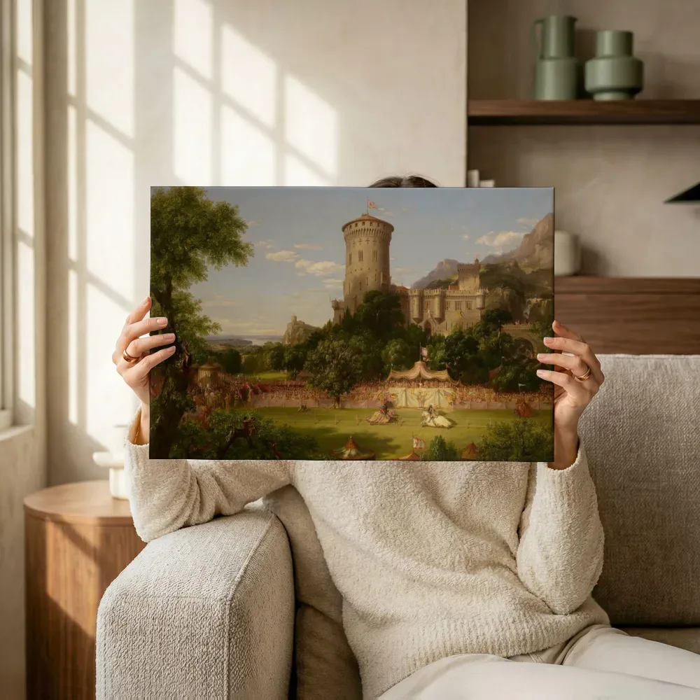 Sfeerimpressie: Het verleden van Thomas Cole terwijl het omhoog wordt gehouden