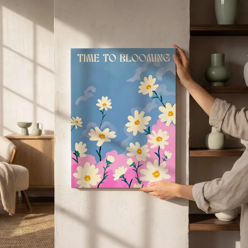 Sfeerimpressie: Time to blooming naast de kast