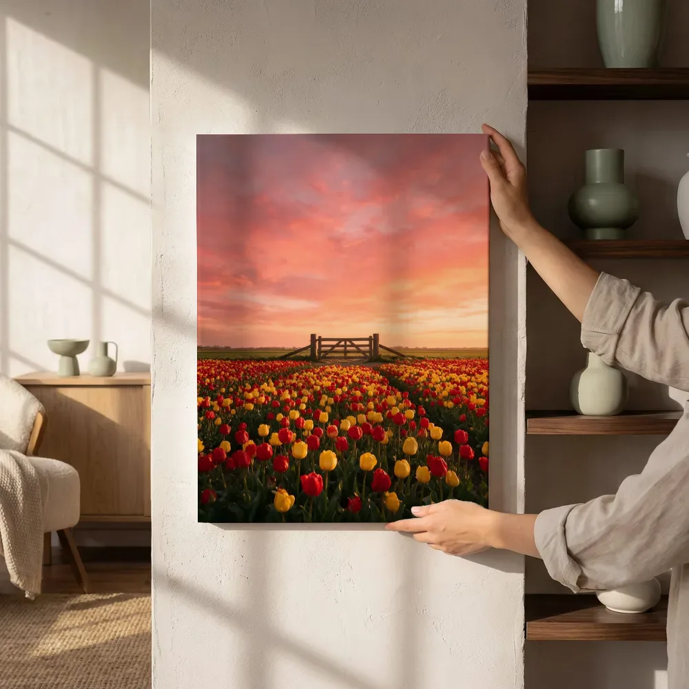 Sfeerimpressie: Tulp bij de zonsondergang 5 naast de kast