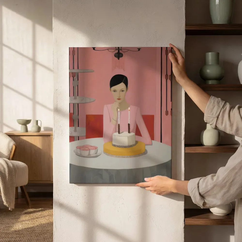 Sfeerimpressie: Verjaardag in art deco stijl naast de kast