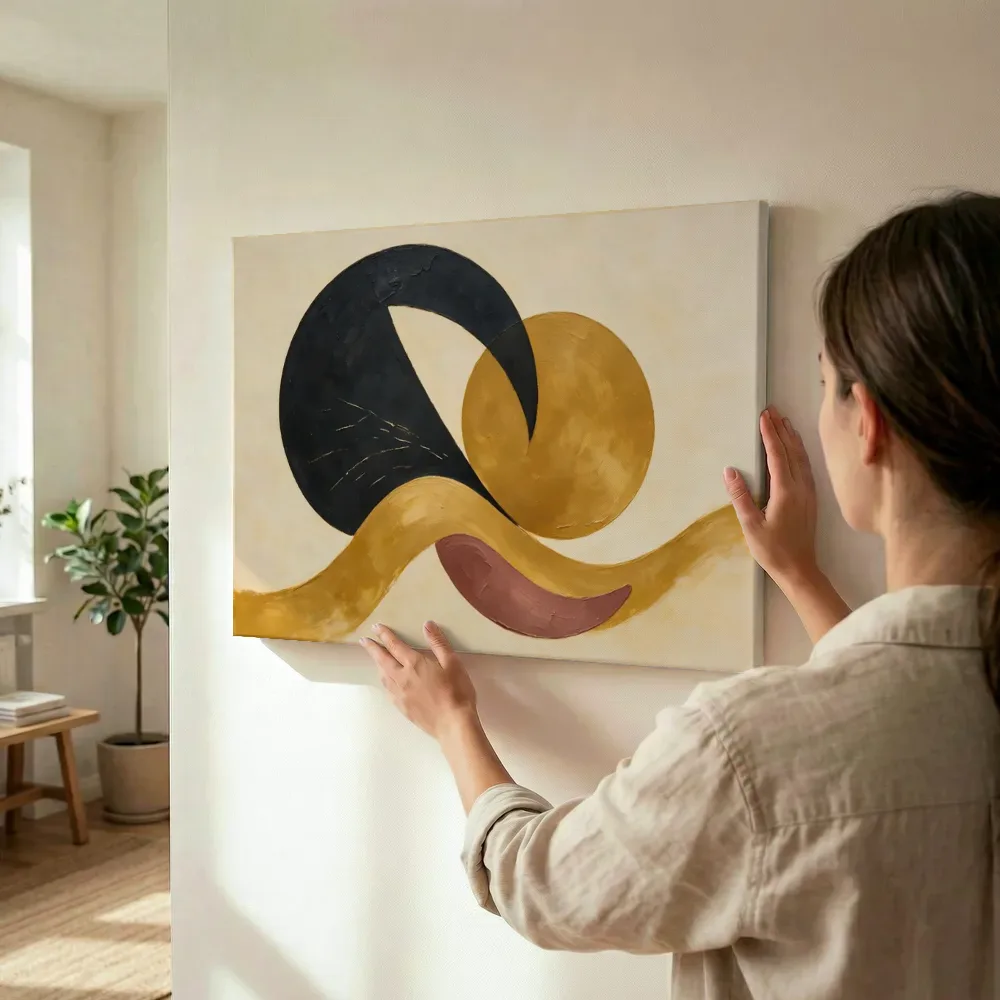 Sfeerimpressie: Wassende maan Retro Shapes 11 terwijl het wordt opgehangen